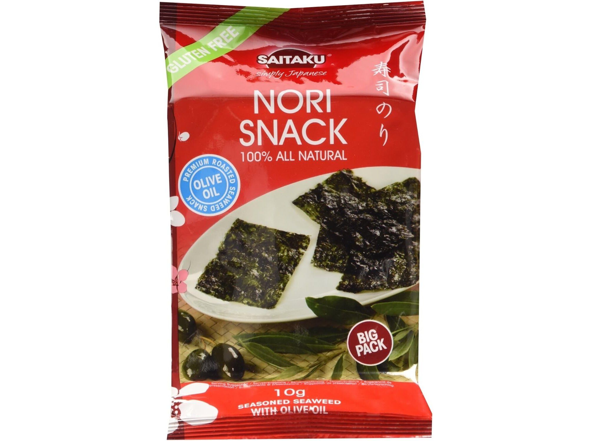 SNACK SAITAKU ALGA NORI 10G