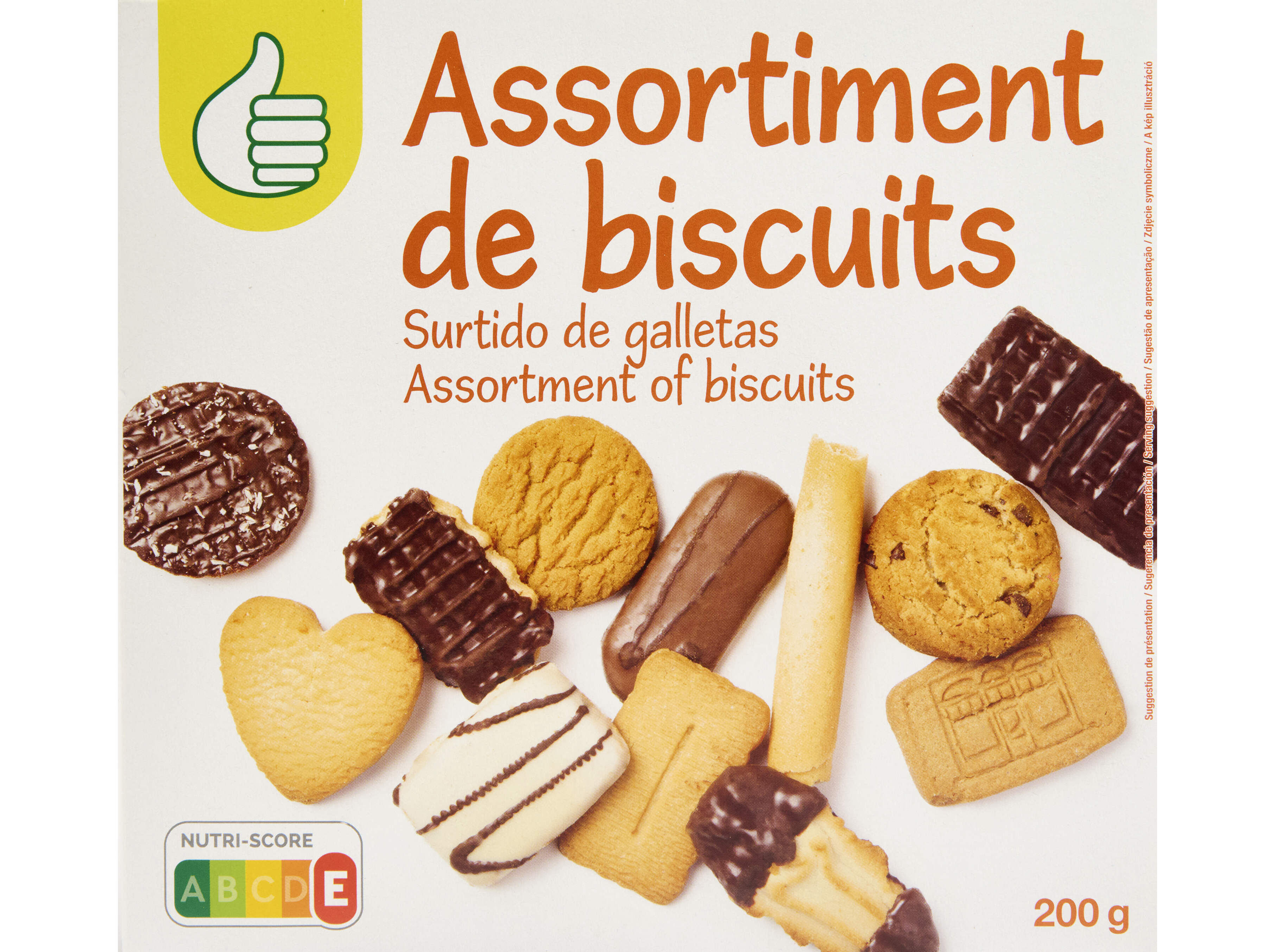 BISCOITOS POLEGAR SORTIDOS 200 G image number 0