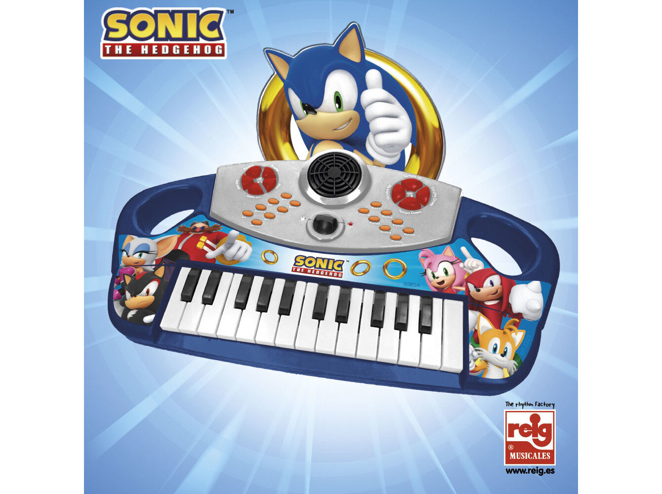 ORG&Atilde;O SONIC EL&Eacute;CTRICO