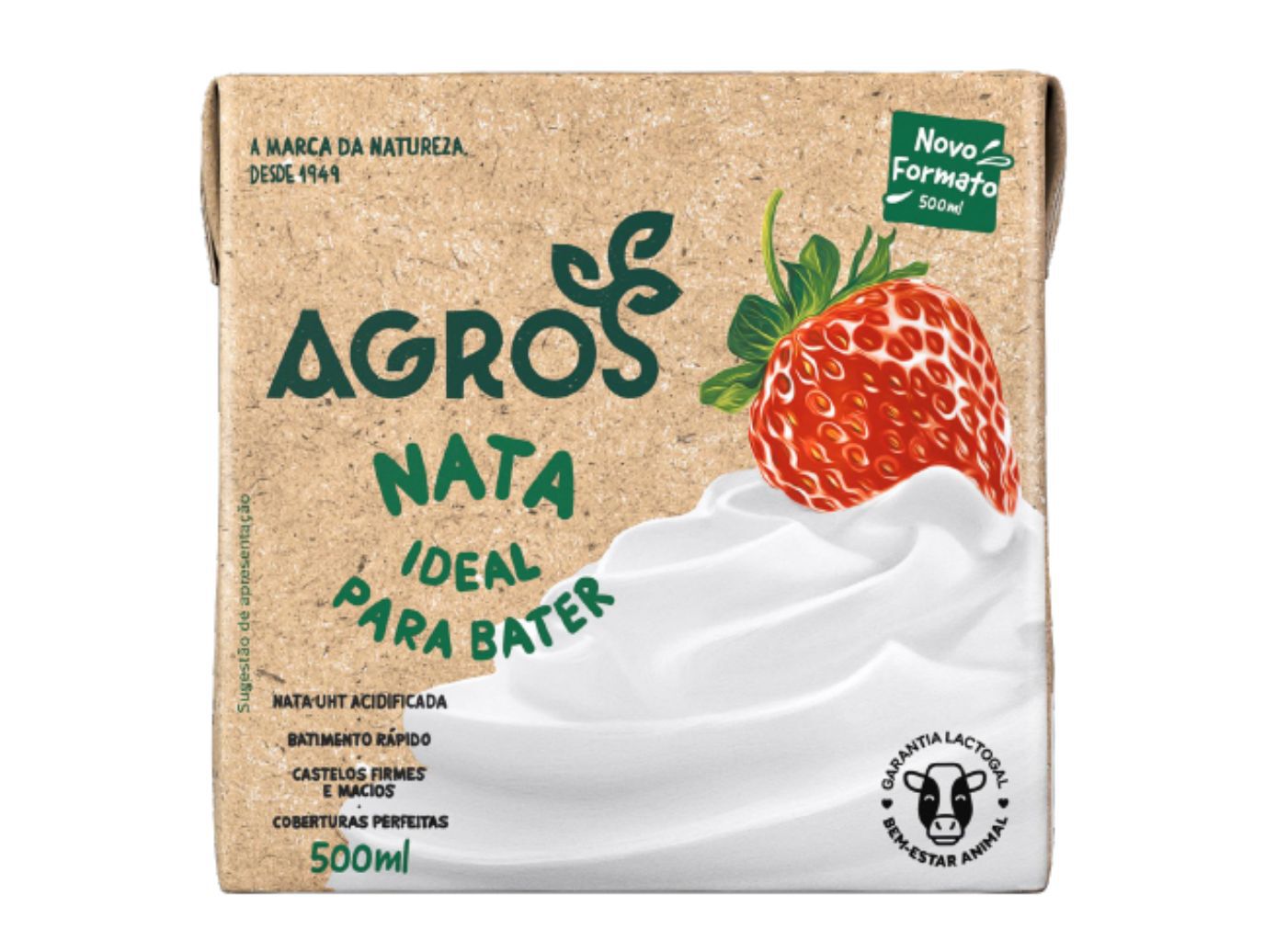 NATA UHT AGROS 500ML image number 0