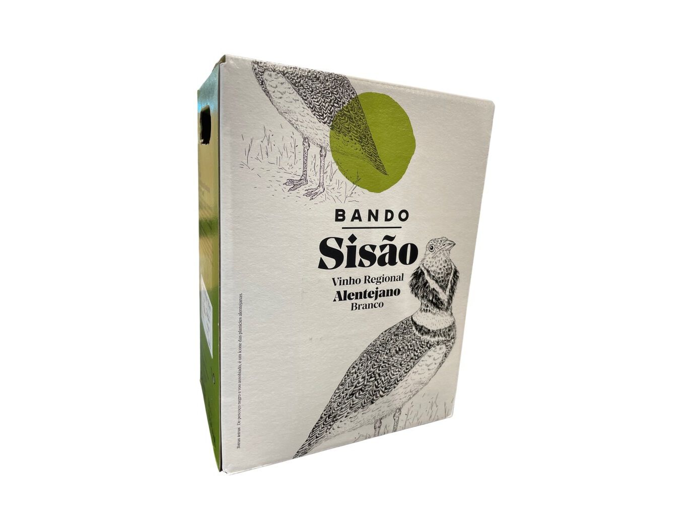 VINHO BRANCO BANDO SIS&Atilde;O REGIONAL ALENTEJANO BAG IN BOX 3L
