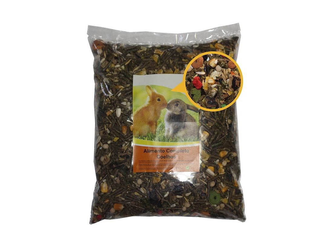 GRANULADO PARA COELHOS LUCPET 1.5KG