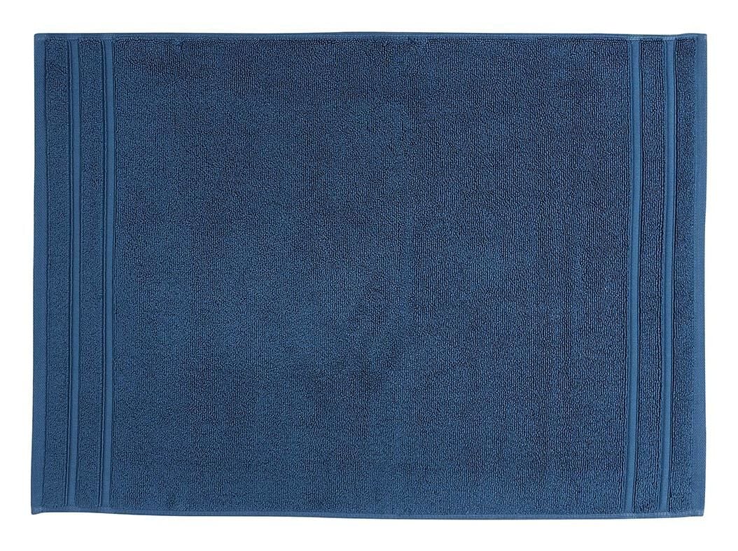 SA&Iacute;DA DE BANHO ACTUEL ALGOD&Atilde;O 1000G/M2 AZUL 50X70CM