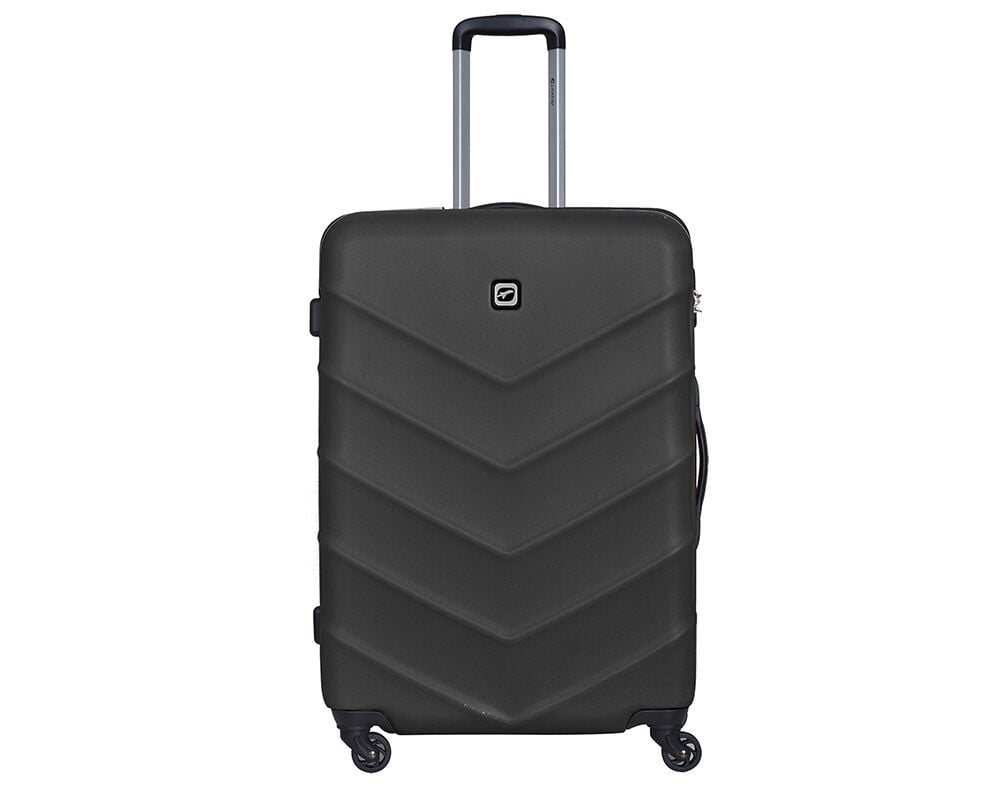 MALA DE VIAGEM GRANDE R&Iacute;GIDA AIRPORT PRETO 4 RODAS 75CM image number 0