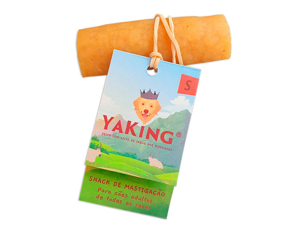 SNACK C&Atilde;O YAKING LEITE IAQUE/VACA PEQUENO image number 1