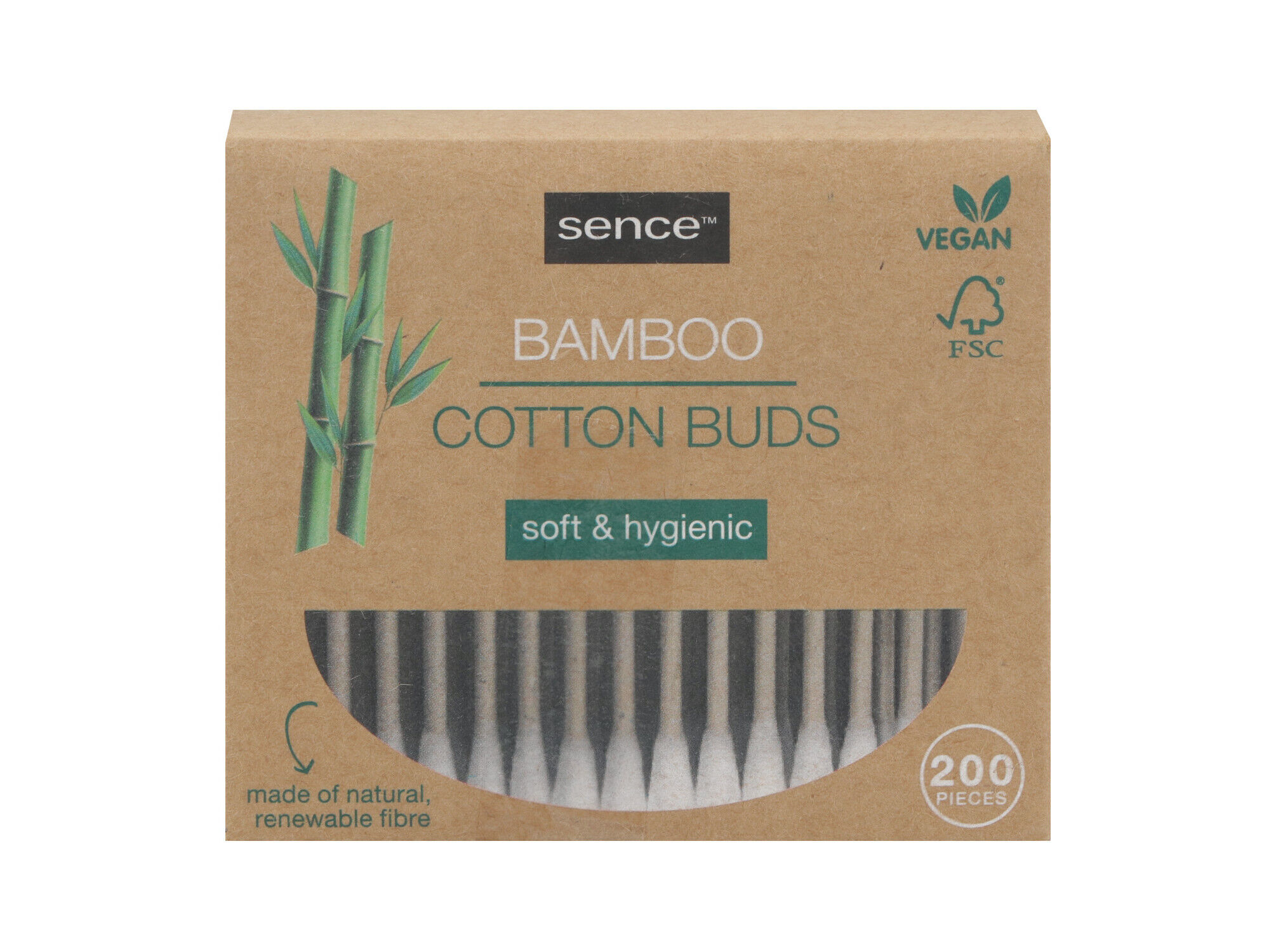 COTONETES SENCE BAMBU 200UN