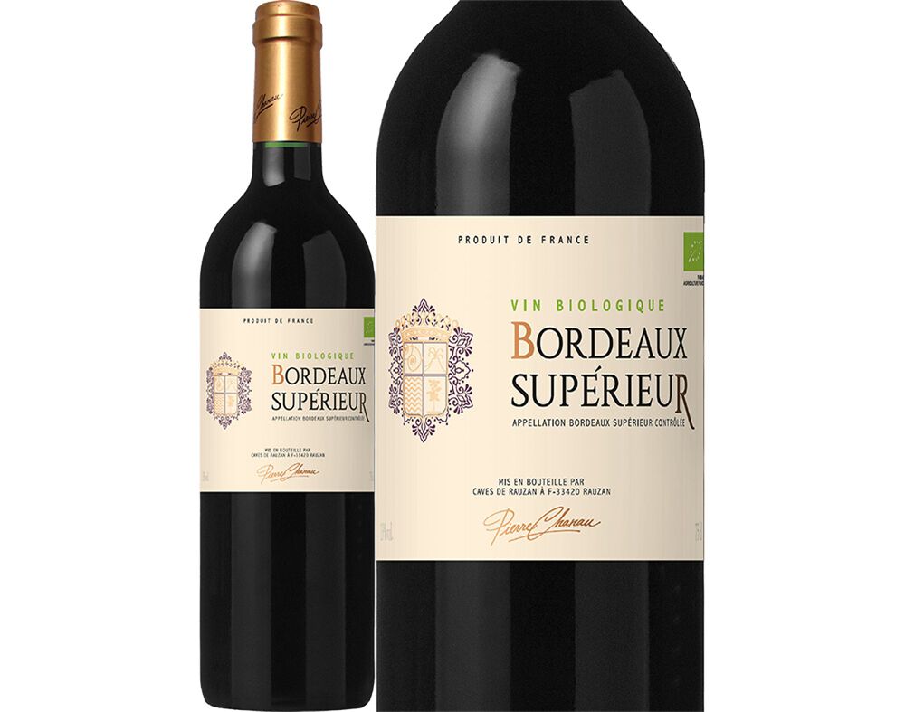 VINHO TINTO PIERRE CHANAU BORDEAUX SUPERIEUR BIO 0.75L