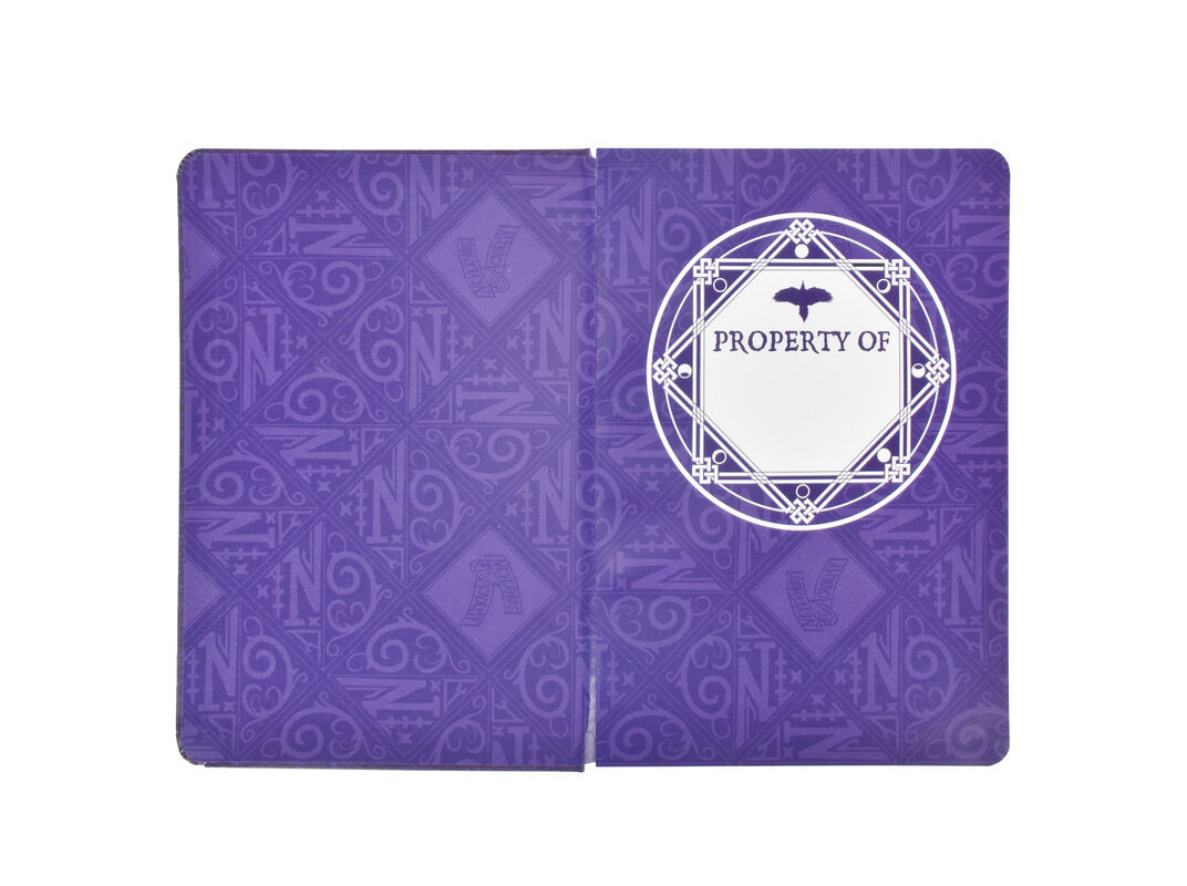 CADERNO A5 NIGHTSHADE WEDNESDAY image number 1