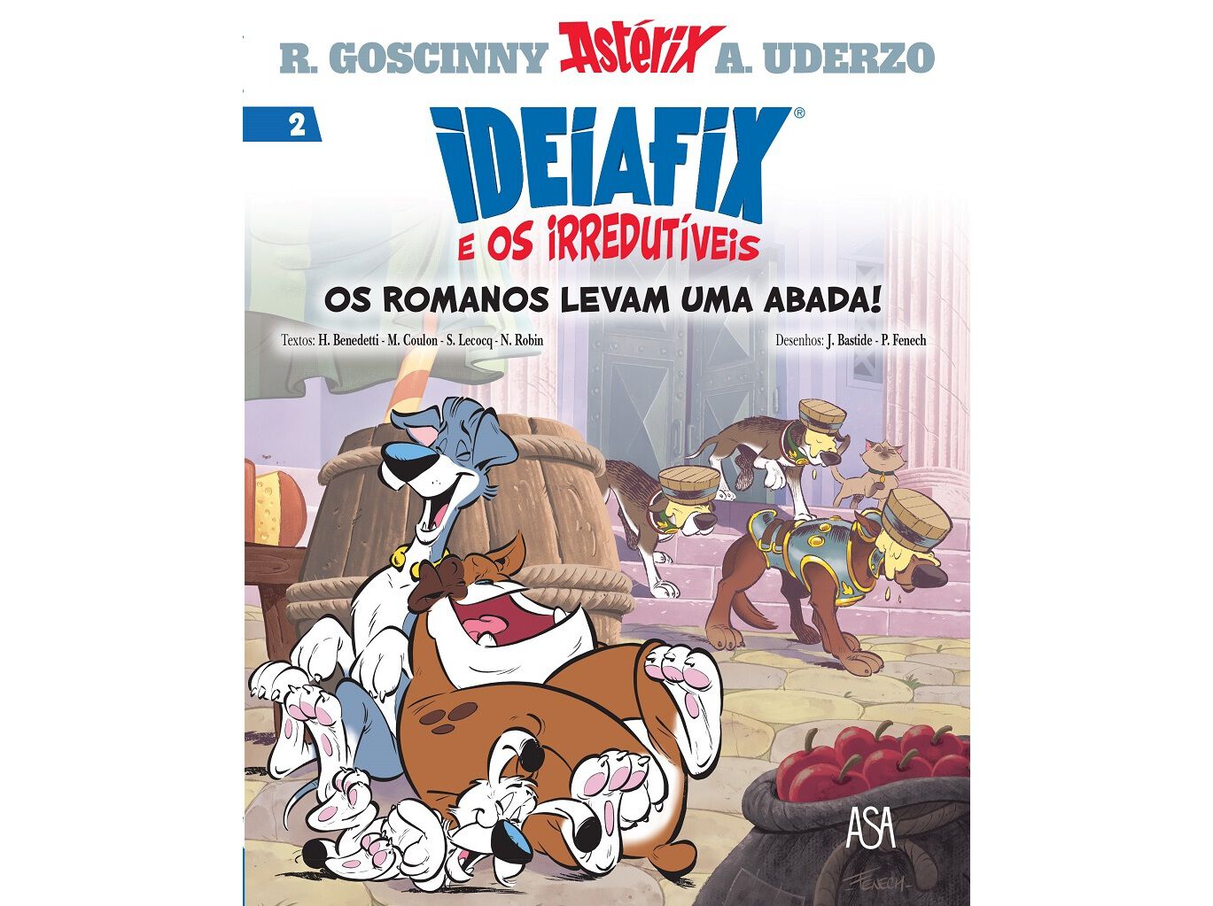 LIVRO IDEIAFIX E OS IRREDUT&Iacute;VE S N&ordm;2 - OS ROMANOS LEVAM UMA A image number 0