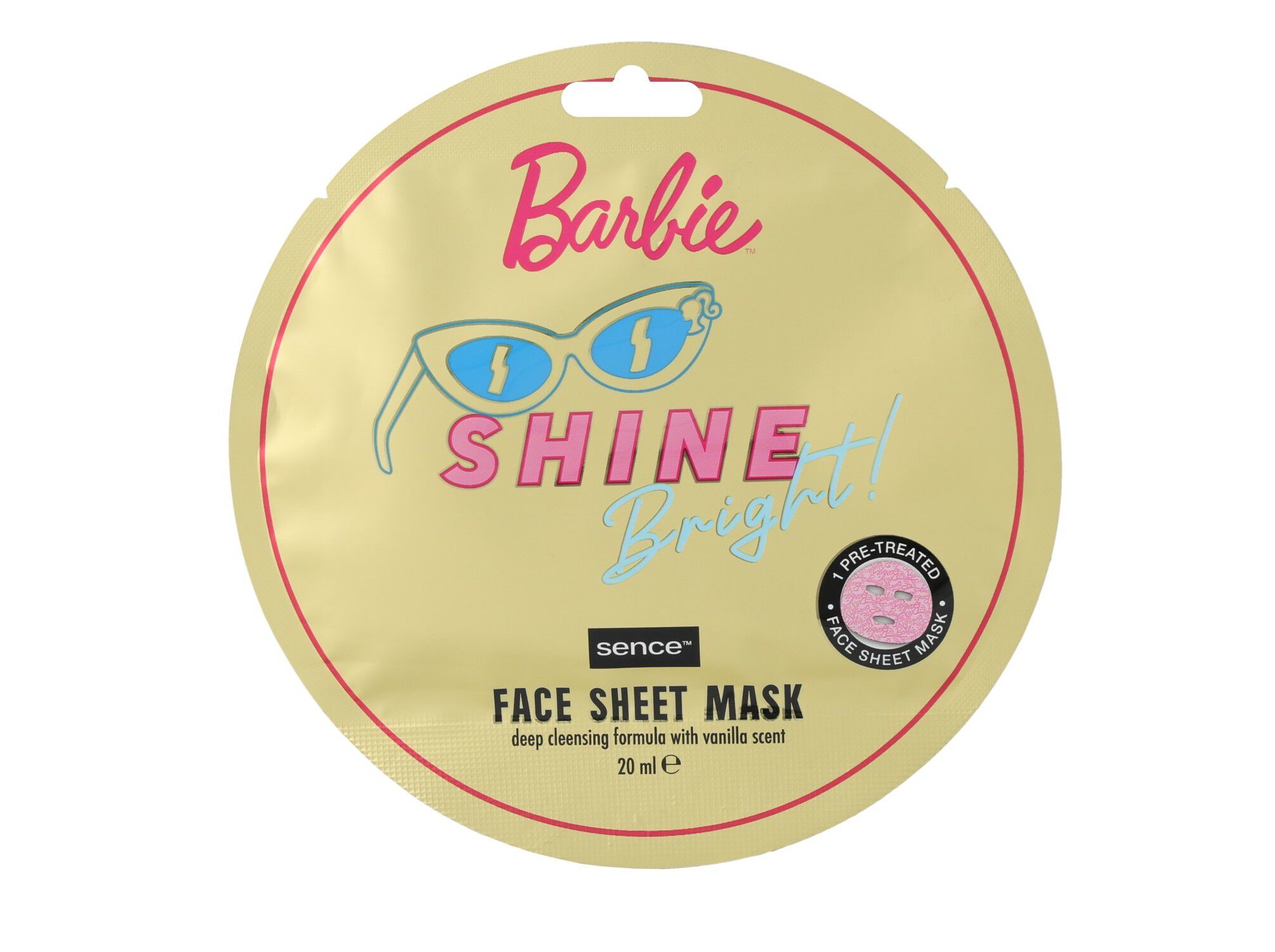 M&Aacute;SCARA FACIAL BARBIE COLD WEATHER DOURADA 1UN