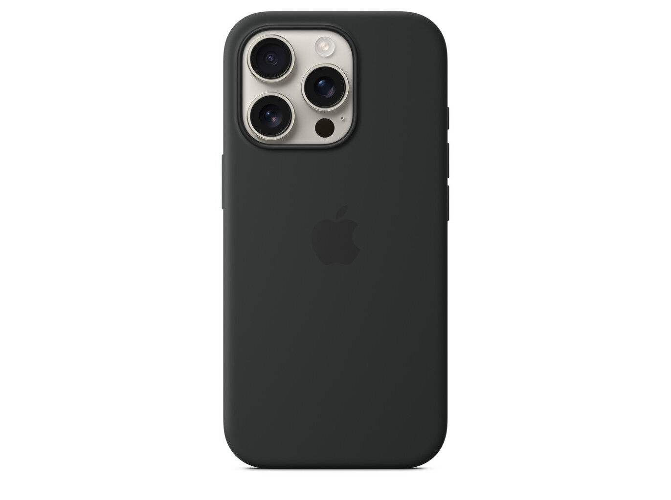 CAPA SILICONE PRETO APPLE MYYJ3ZM/A IPHONE 16 PRO image number 1
