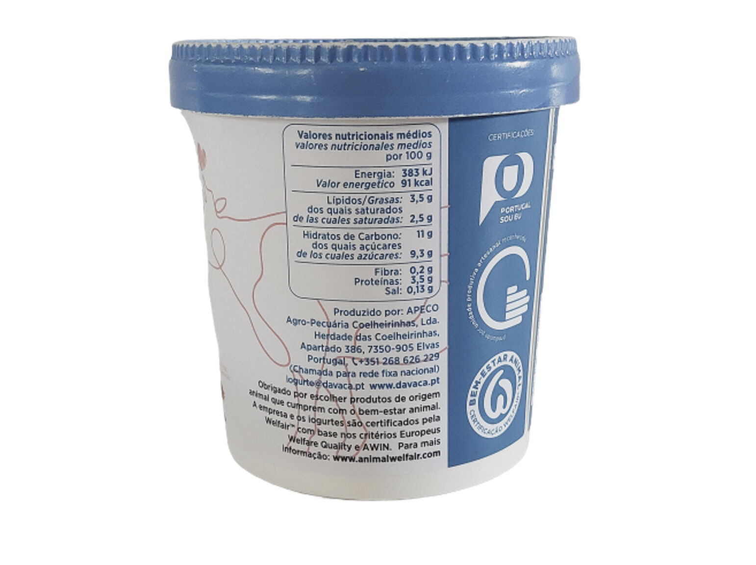 IOGURTE DAVACA FIGO E CANELA 400G image number 2