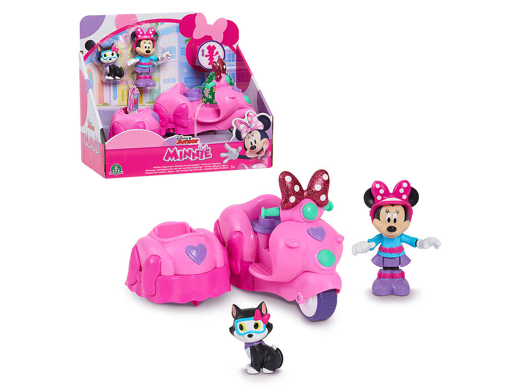 VE&Iacute;CULO DELUXE MINNIE DELUXE COM FIGURA MODELOS SORTIDOS image number 2