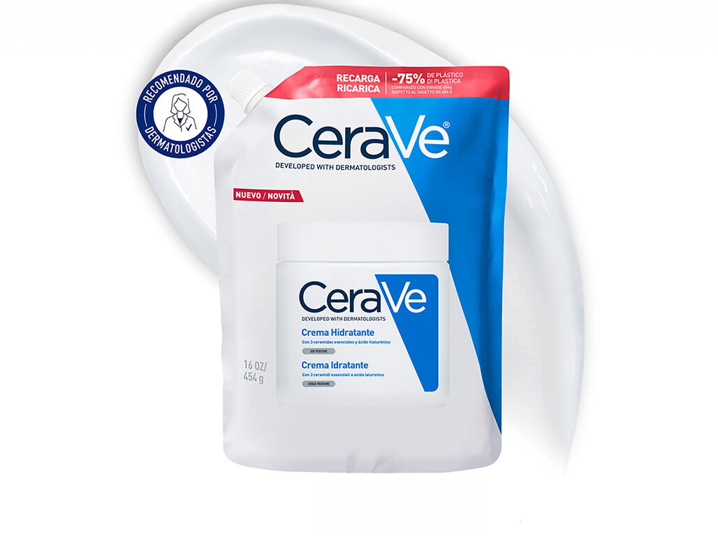 REFILL CREME CERAVE HIDRATANTE 454G image number 0