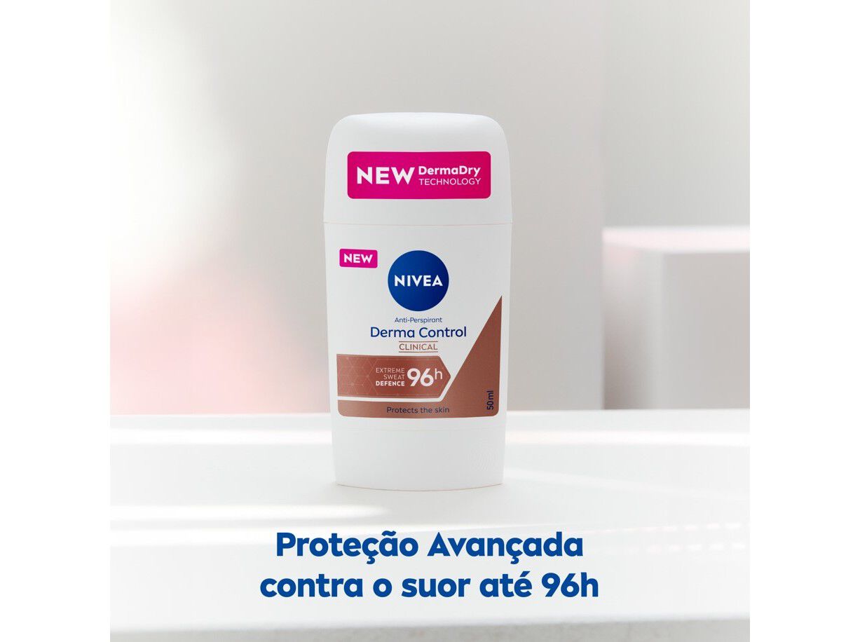 DEO NIVEA STICK DERMA CONTROL 50ML image number 1
