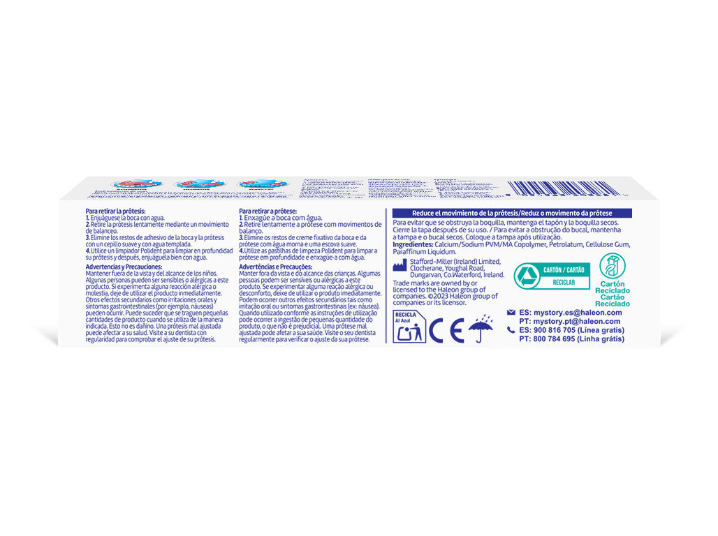 CREME FIXATIVO POLIDENT S/ SABOR 44GR image number 1