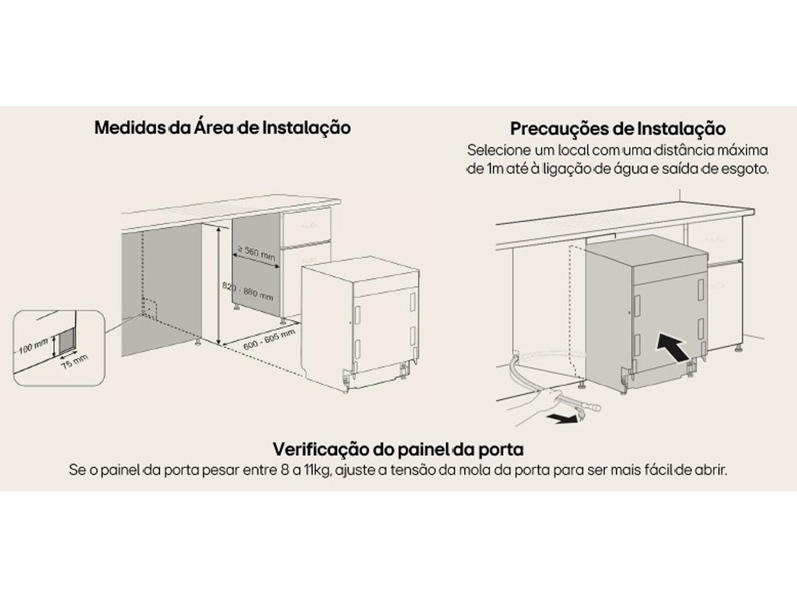 MAQUINA LAVAR LOI&Ccedil;A LG DB375TXS INOX ENCASTRE A 14CONJ. image number 8
