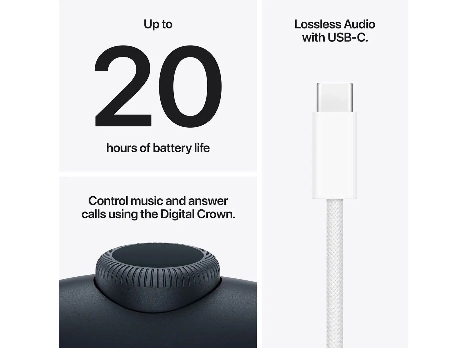 AIRPODS APPLE MAX 2 MIDNIGHT image number 4