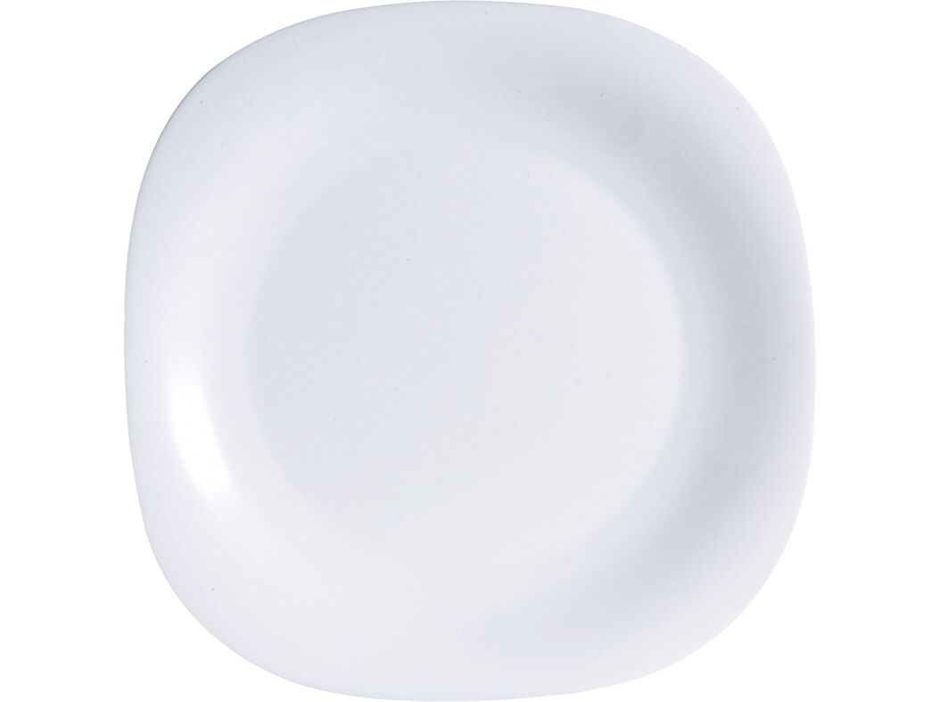 PRATO RASO CARINE LUMINARC BRANCO VIDRO &Oslash;26CM