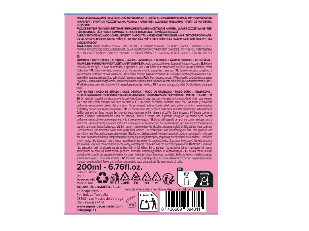 SPRAY CABELO MARTINELIA 200ML image number 1