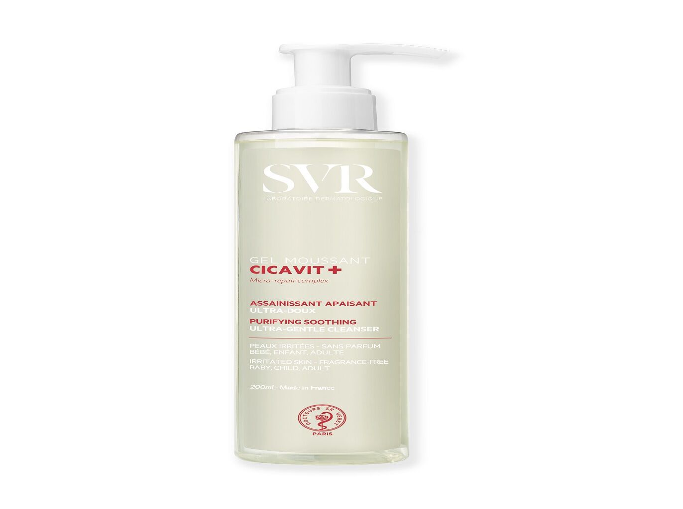 GEL MOUSSANT SVR CICAVIT 200ML image number 0