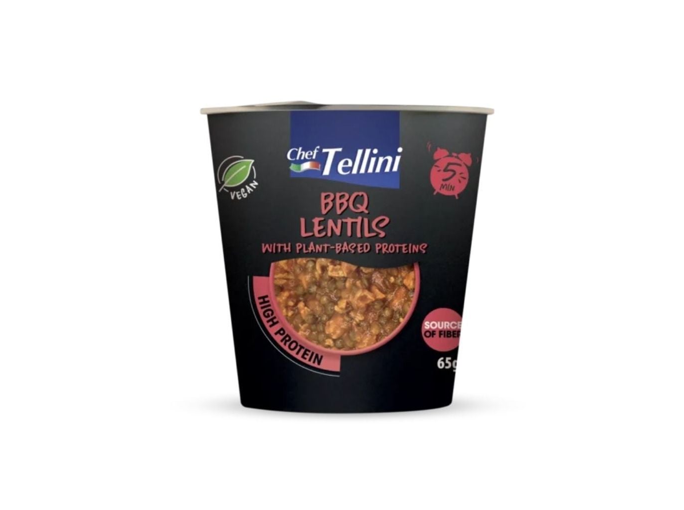 REFEI&Ccedil;&Atilde;O CHEF TELLINI LENTILHAS BBQ 65G image number 0