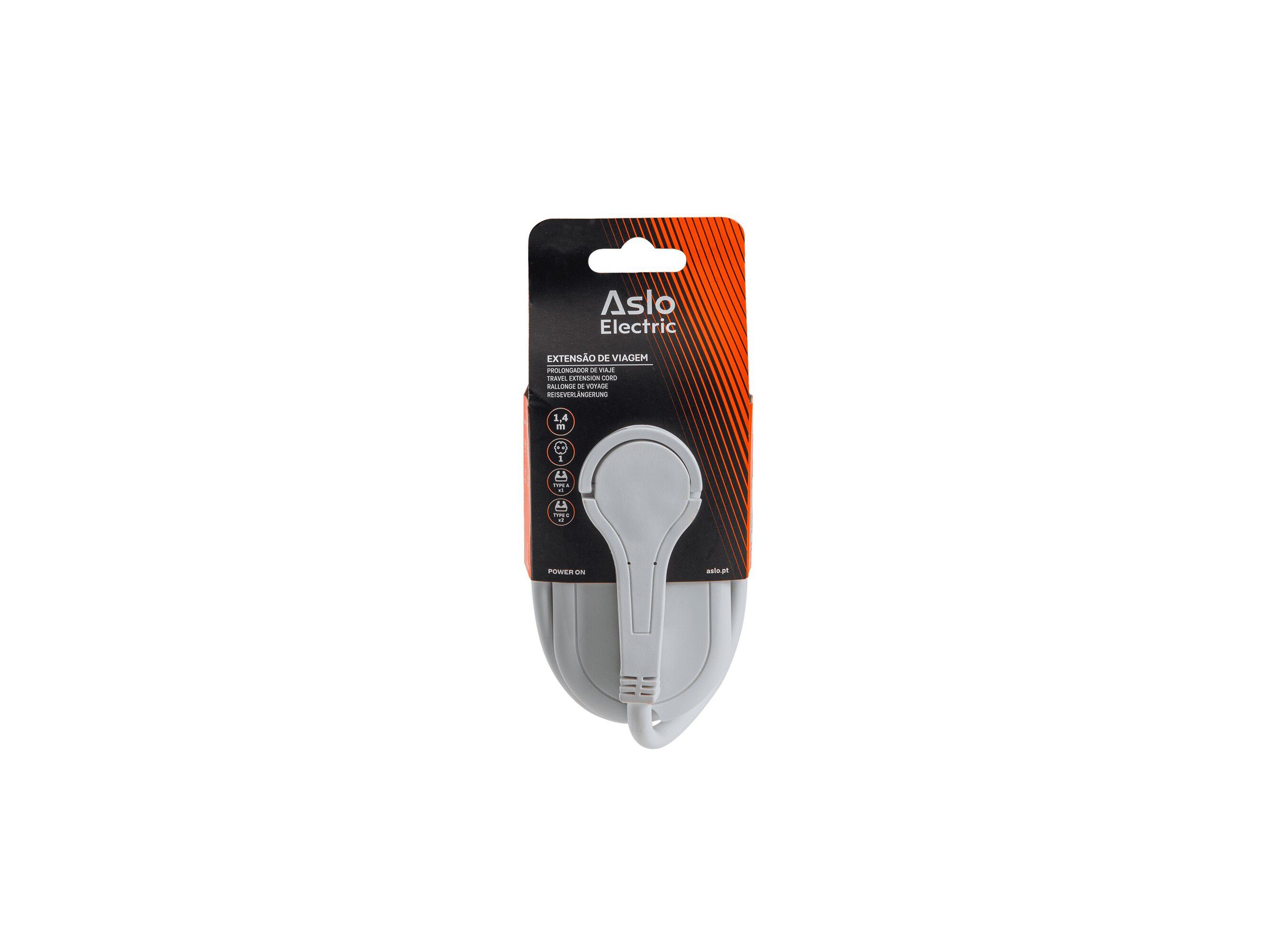 EXTENS&Atilde;O VIAGEM 2P+T 16A ASLO BRANCO 3680W 230V image number 2