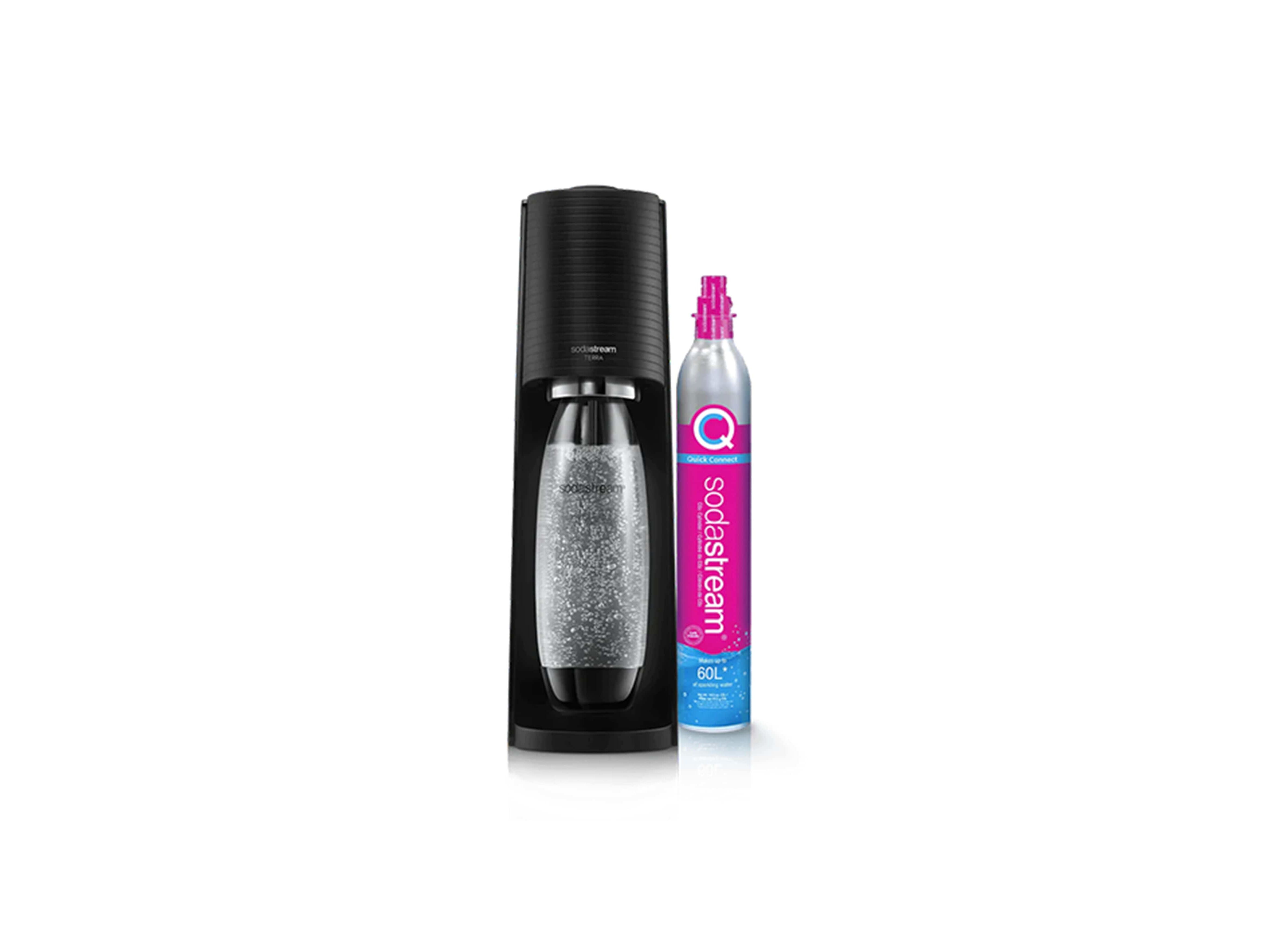 MAQUINA SODA SODASTREAM 1012811341 TERRA PRETA 60 L