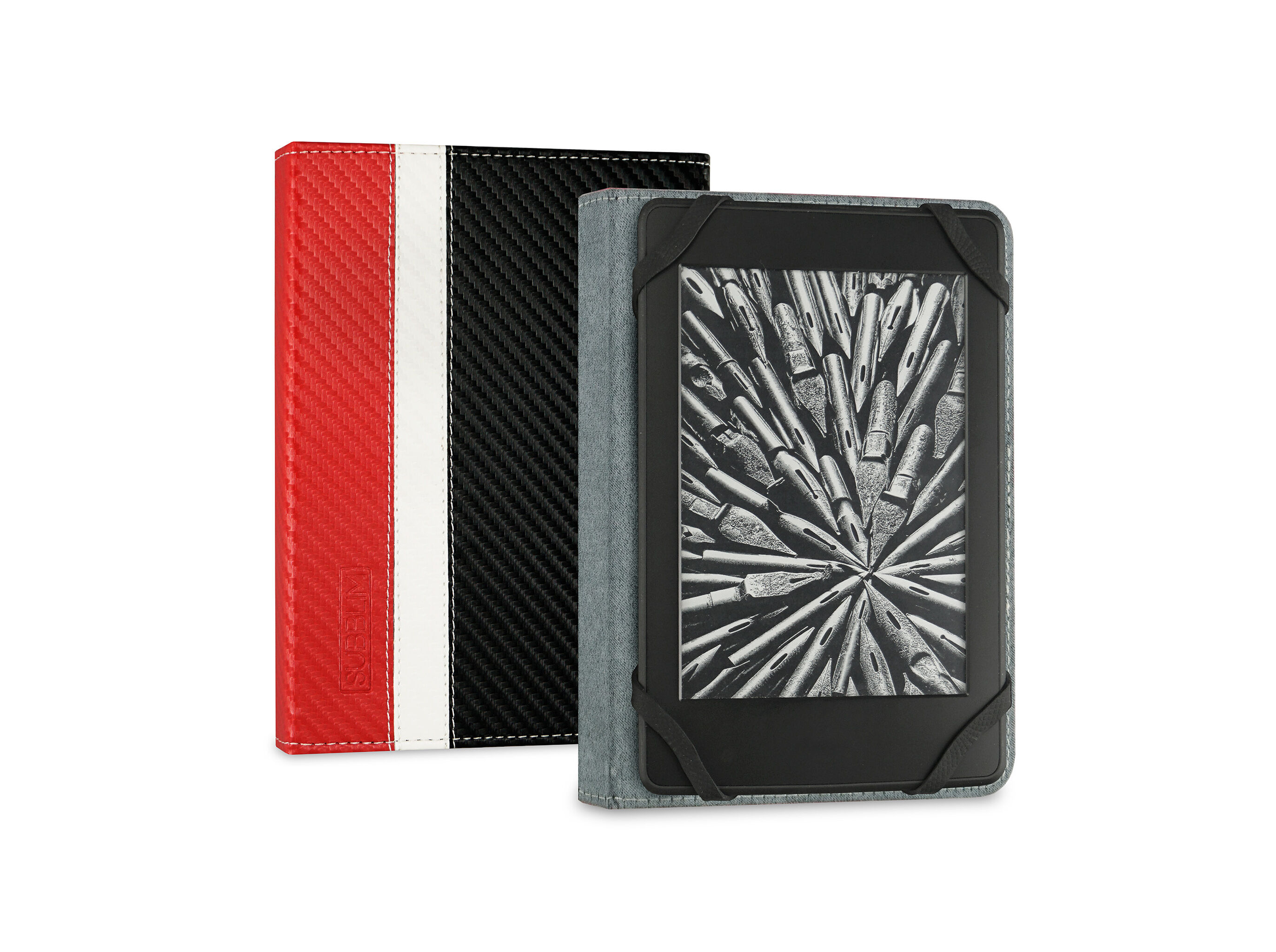 CAPAS EBOOK SUBBLIM UNIVERSAL 6'' VERMELHO image number 0