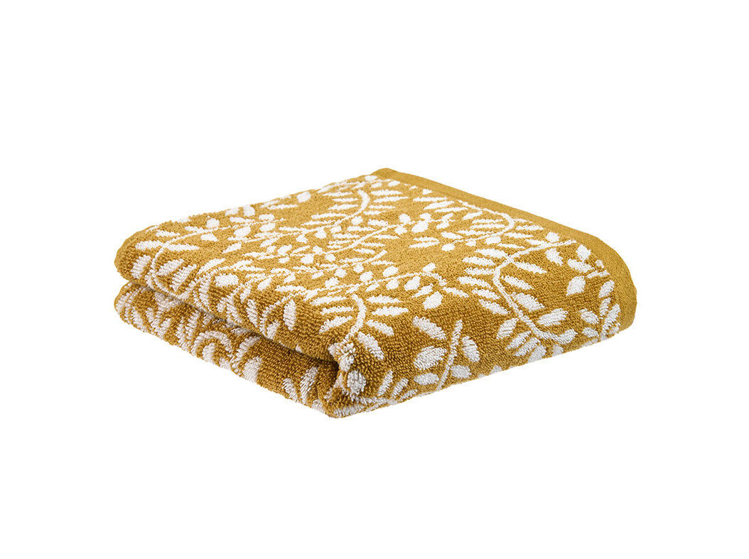 TOALHETE ESTAMPADO ACTUEL MOSTARDA 500G 30X50 HSH26