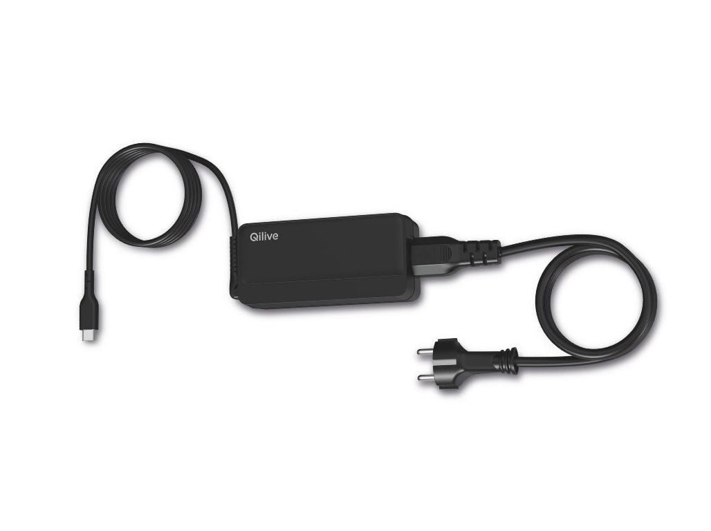 CARREGADOR QILIVE UNIVERSAL PARA PORT&Aacute;TIL USB-C 100W