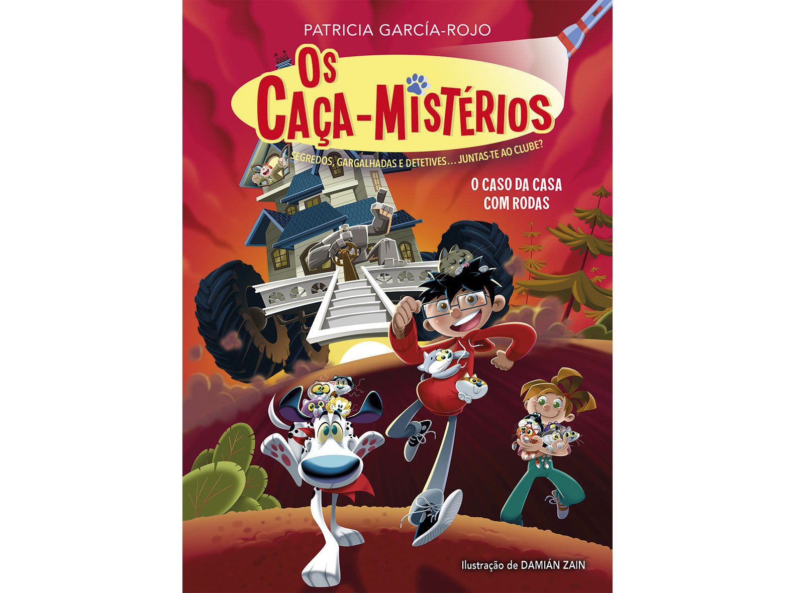 LIVRO OS CA&Ccedil;A-MIST&Eacute;RIOS - O CASO DA CASA COM RODAS image number 1