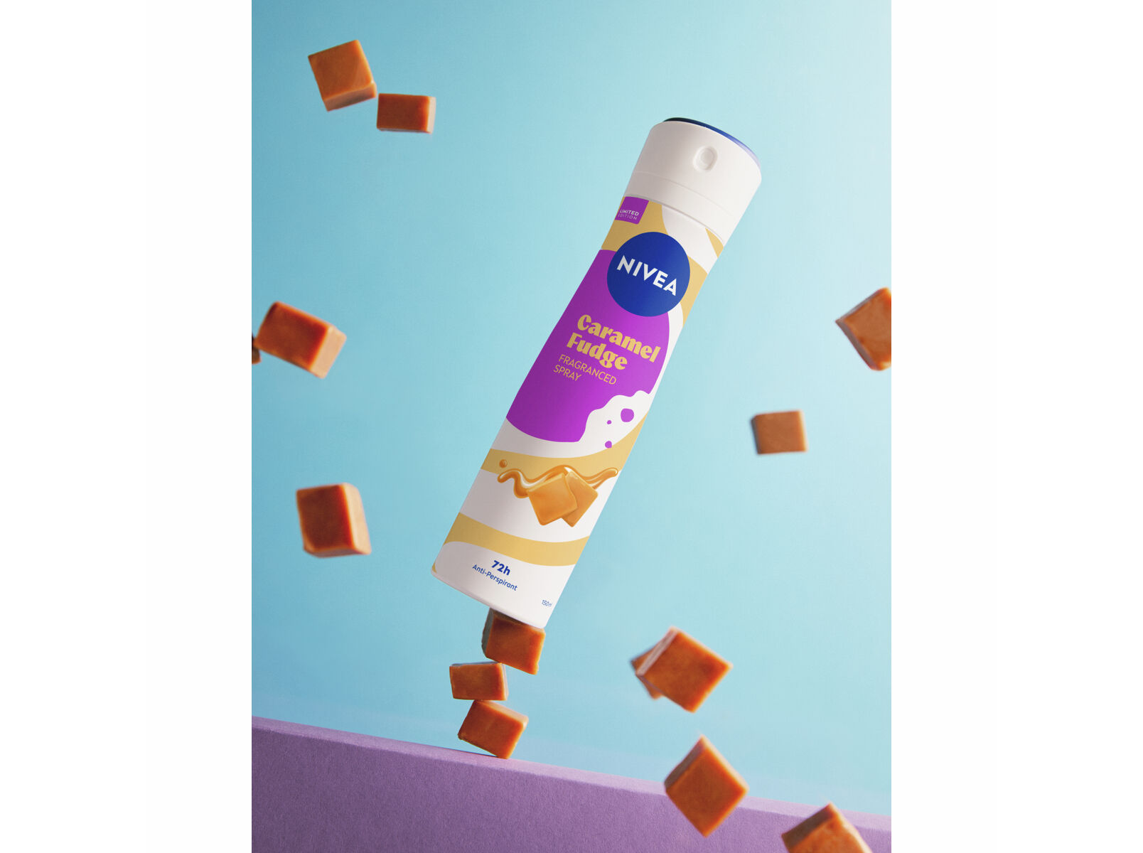 DEO SPRAY NIVEA ED LIMITADA CARAMEL FUDGE 150ML image number 1