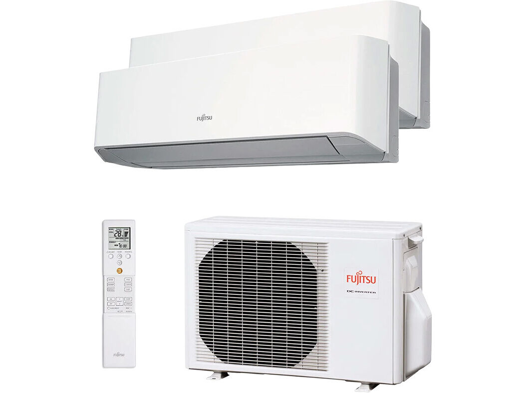 AR CONDICIONADO FIXO FUJITSU ASY3525U11MI-KM MULTISPLIT 9000+12000BTU