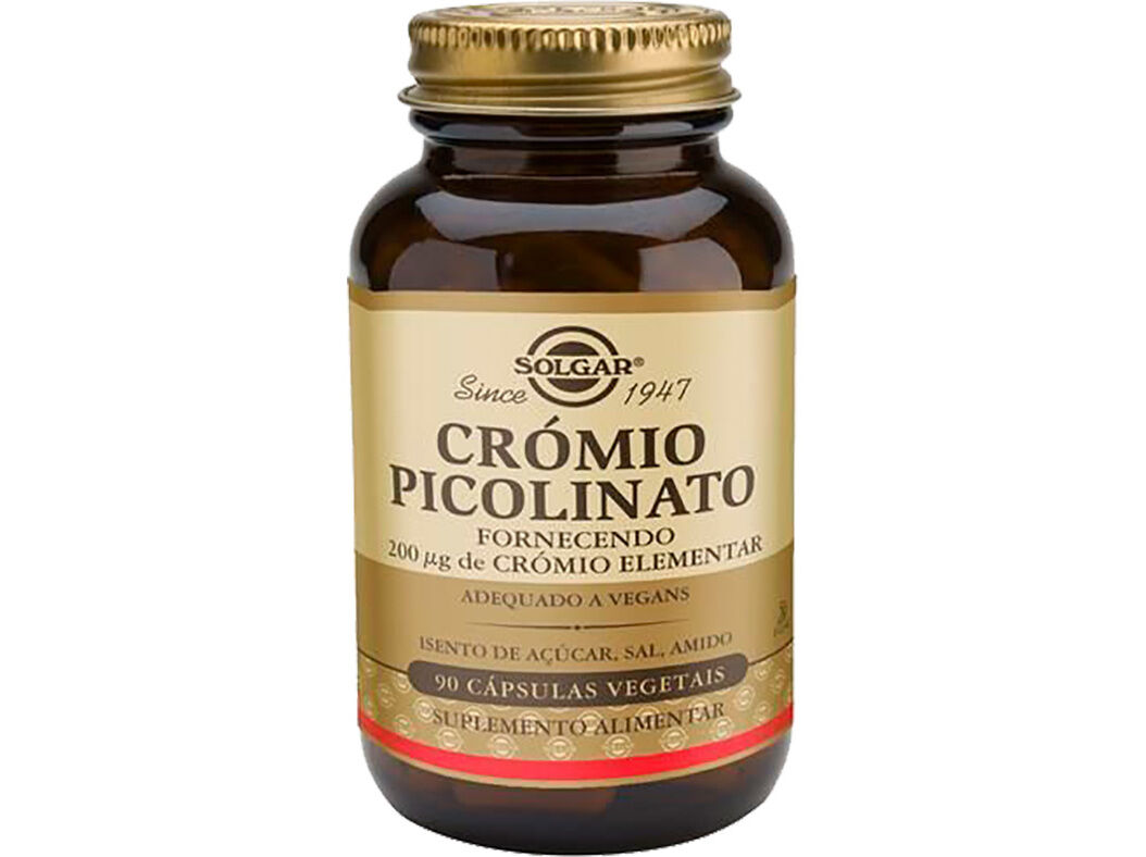 SUPLEMENTO SOLGAR CHROMIUM PICOLINATE 90 CAPSULAS