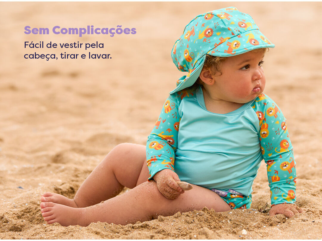 CHAP&Eacute;U REVERS&Iacute;VEL BAMBINO MIO LE&Otilde;ES SPF40+ 1-3A image number 7