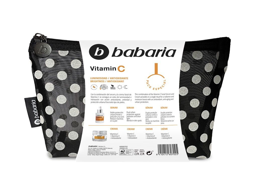 CONJUNTO BABARIA FACIAL VITAMINA C image number 1
