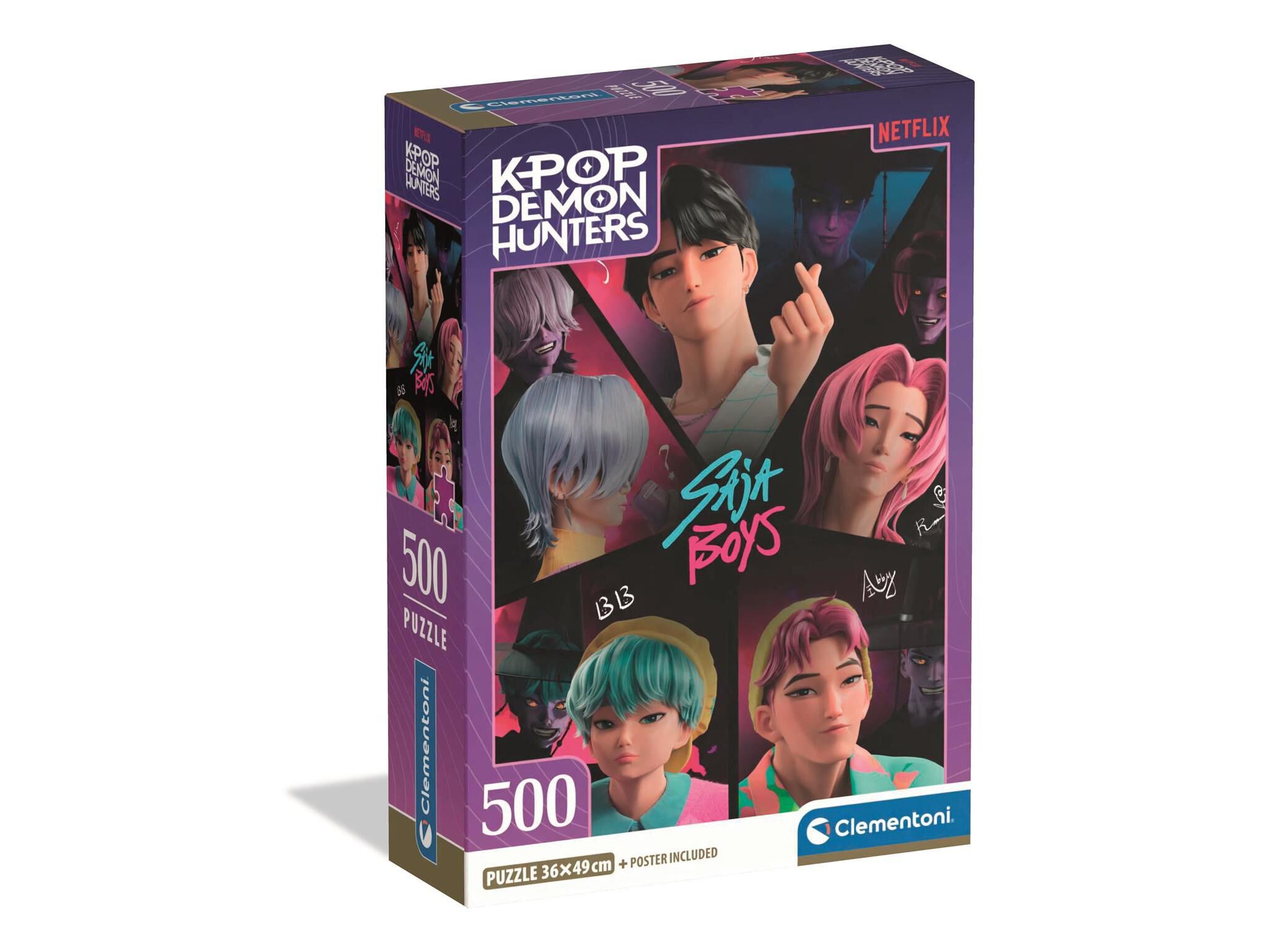 PUZZLE DEMON HUNTERS CLEMENTONI K-POP 500 PE&Ccedil;AS