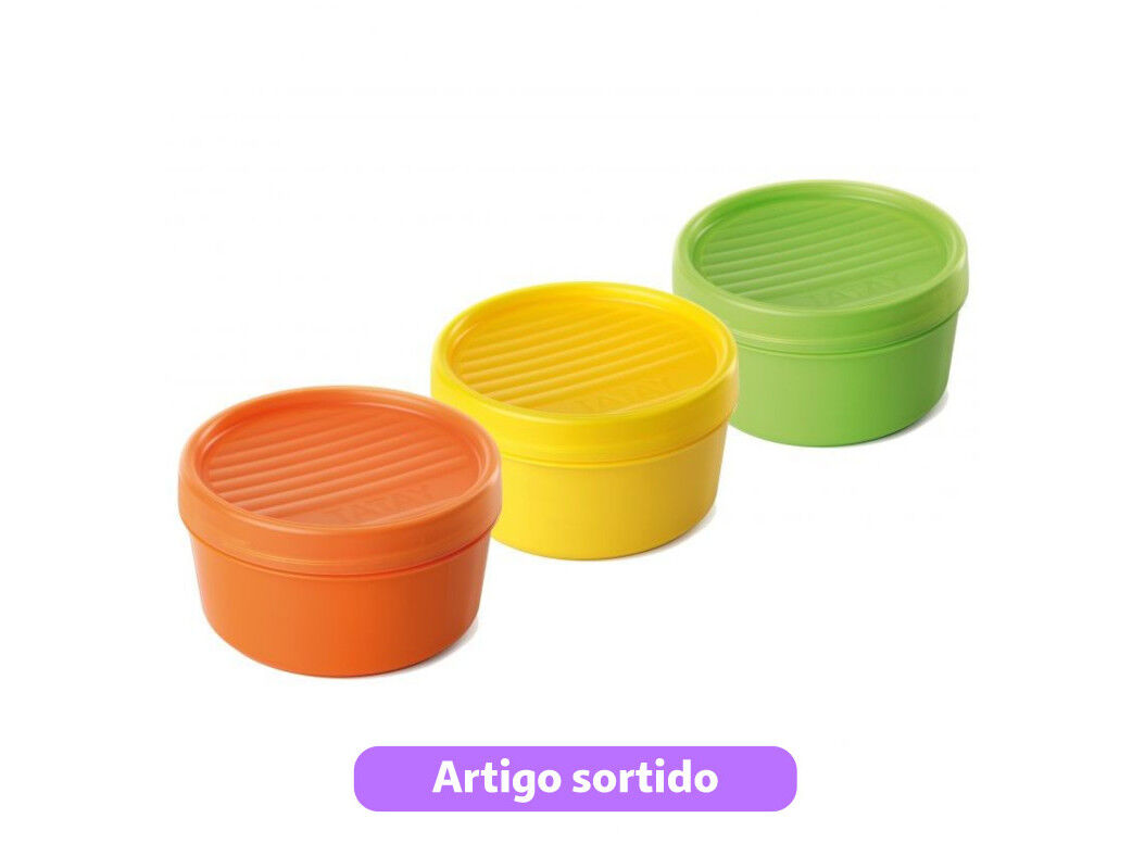 PORTA FRUTA TATAY 0.20L CORES SORTIDAS