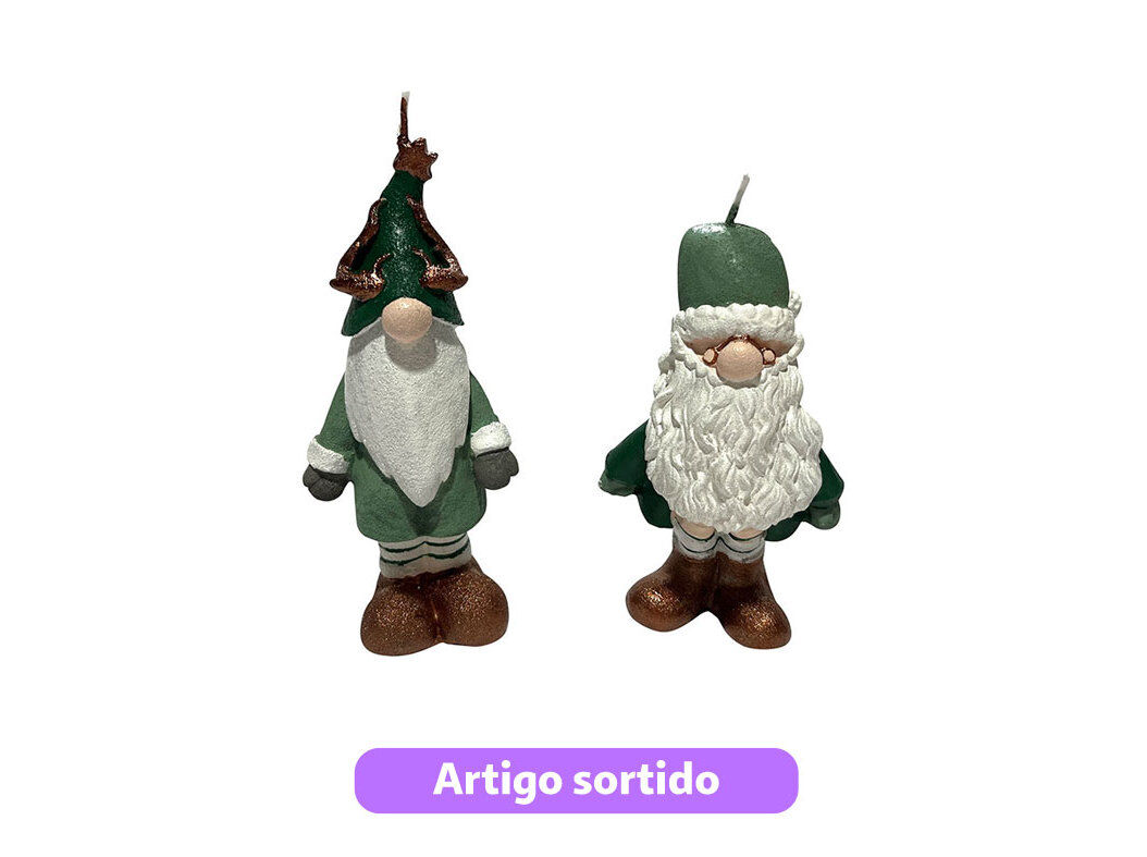 VELA GNOMO ACTUEL 14CM/13CM MODELOS SORTIDOS image number 0