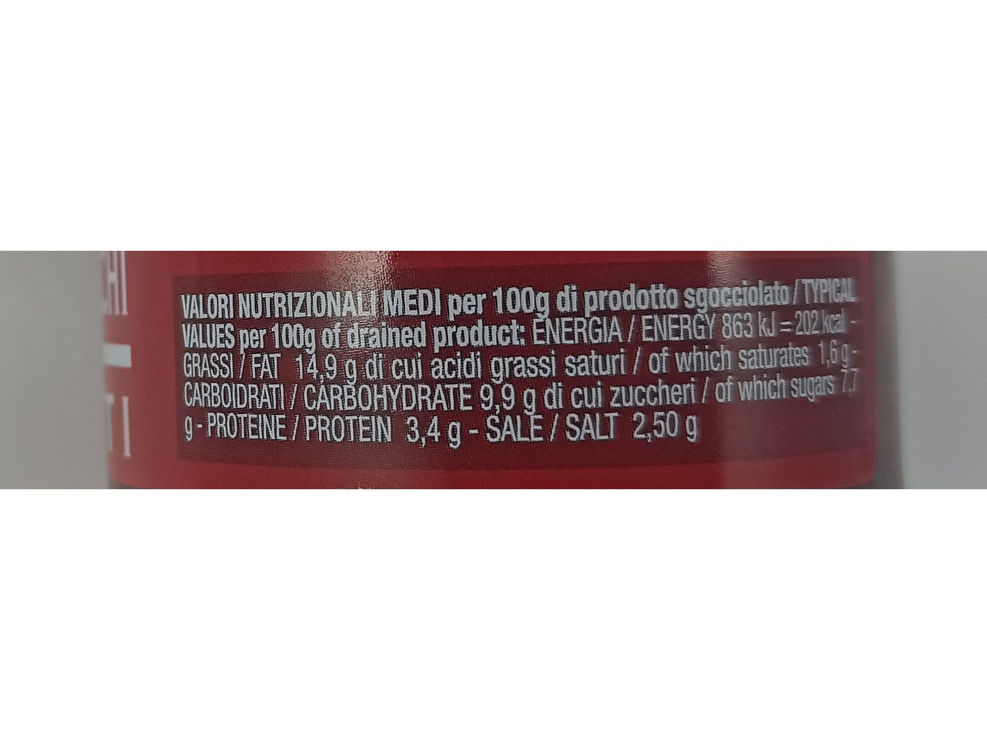 TOMATE SECO POLLI EM &Oacute;LEO GIRASSOL 190G image number 1