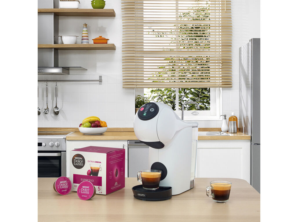 MAQUINA DE CAFE DOLCE GUSTO KRUPS KP2431P16 GENIO S BASIC BRANCO image number 1