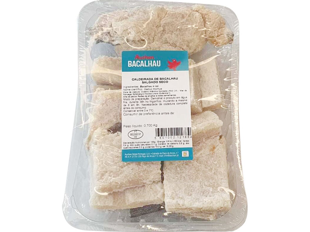 CALDEIRADA BACALHAU AUCHAN 700G image number 0