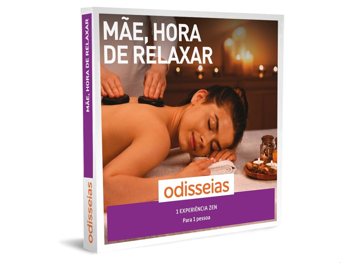 PACK PRESENTE ODISSEIAS - M&Atilde;E HORA DE RELAXAR " " EXPERI&Ecirc;NCIA DE SPA PARA 1 PESSOA