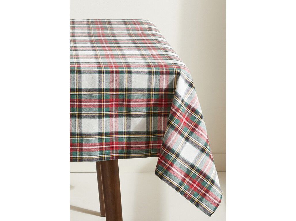 TOALHA MESA CHECKS 150X300CM