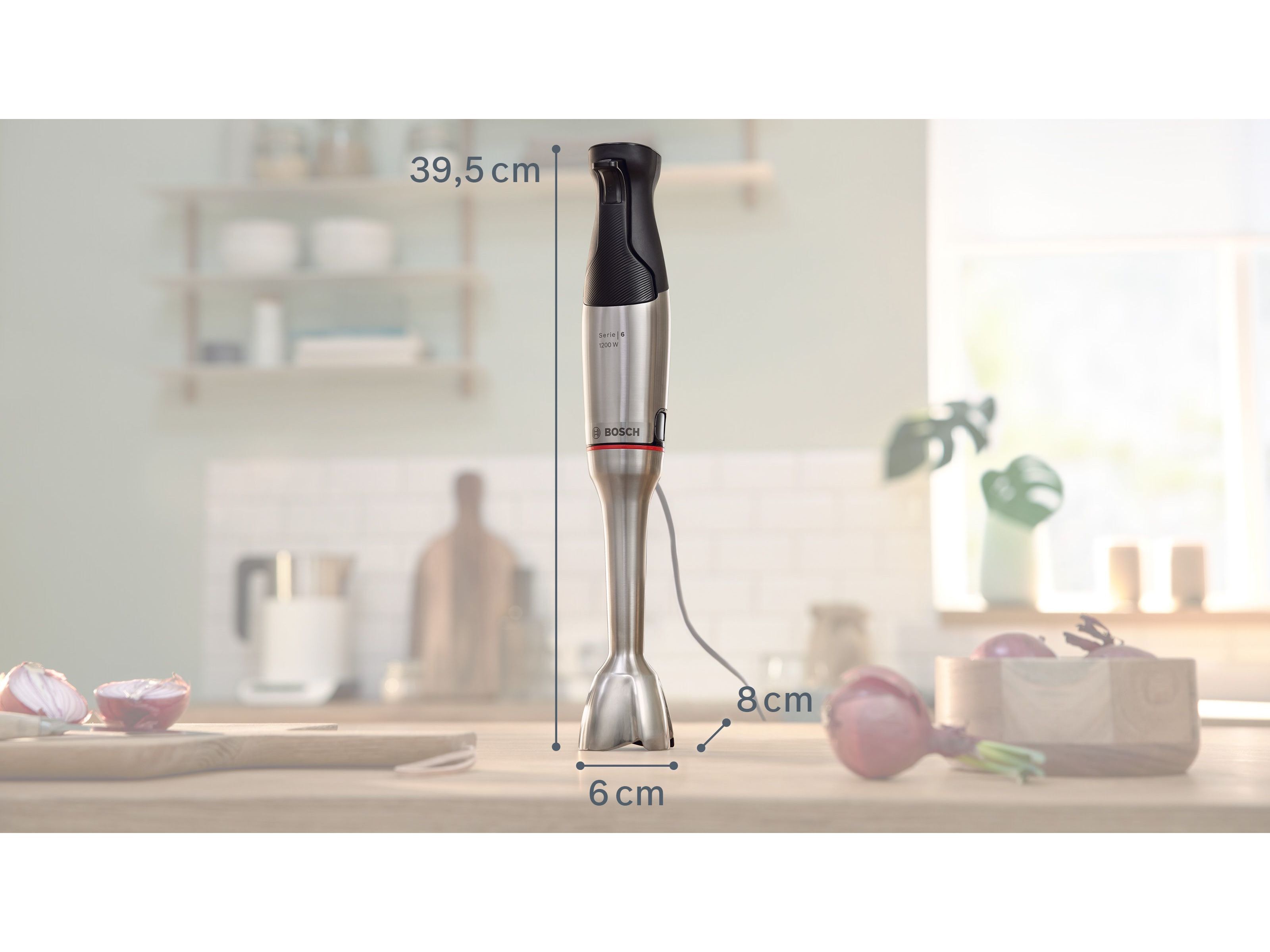 VARINHA M&Aacute;GICA BOSCH MSM6M810 ERGOMASTER (1200 W - INOX) image number 2