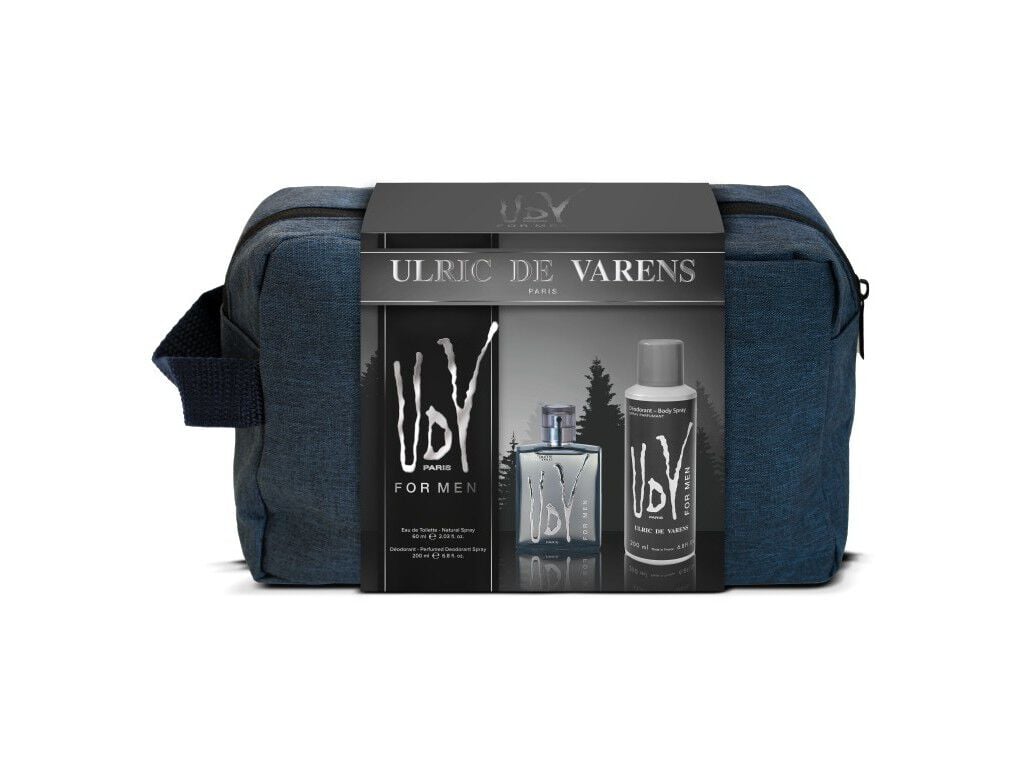 CONJUNTO UDV BOLSA FOR MEN 60ML+200ML