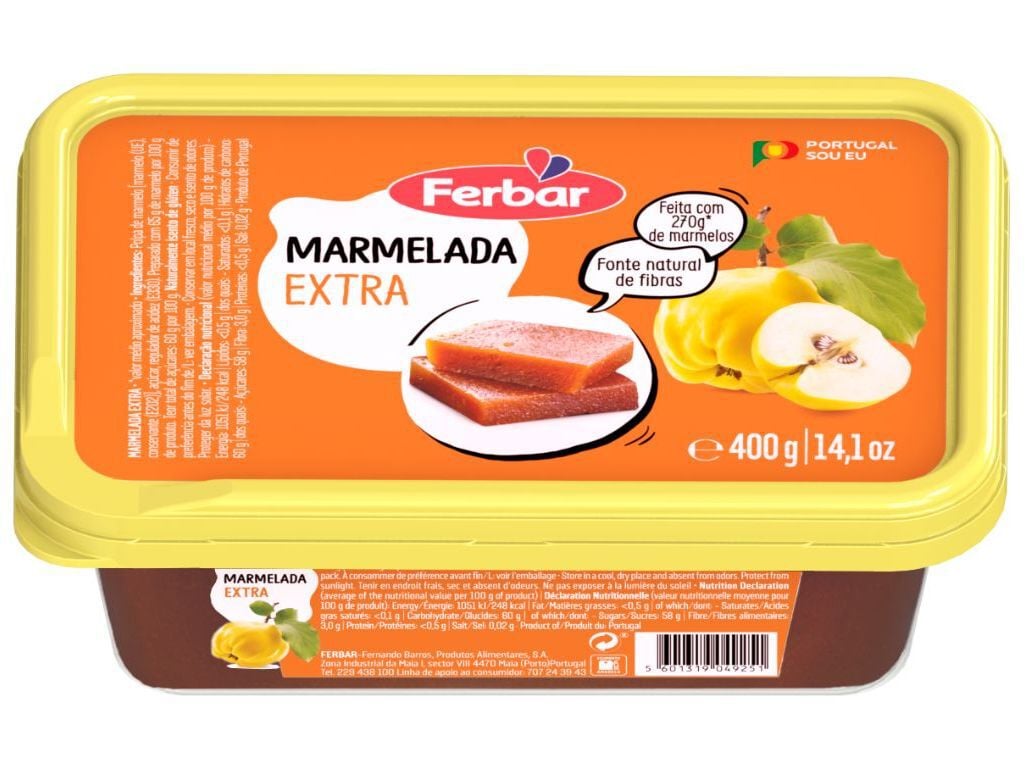 MARMELADA FERBAR 400G