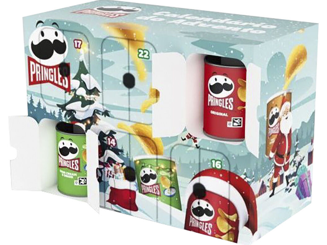 BATATAS FRITAS SABORES PRINGLES ADVENTO 480G image number 0