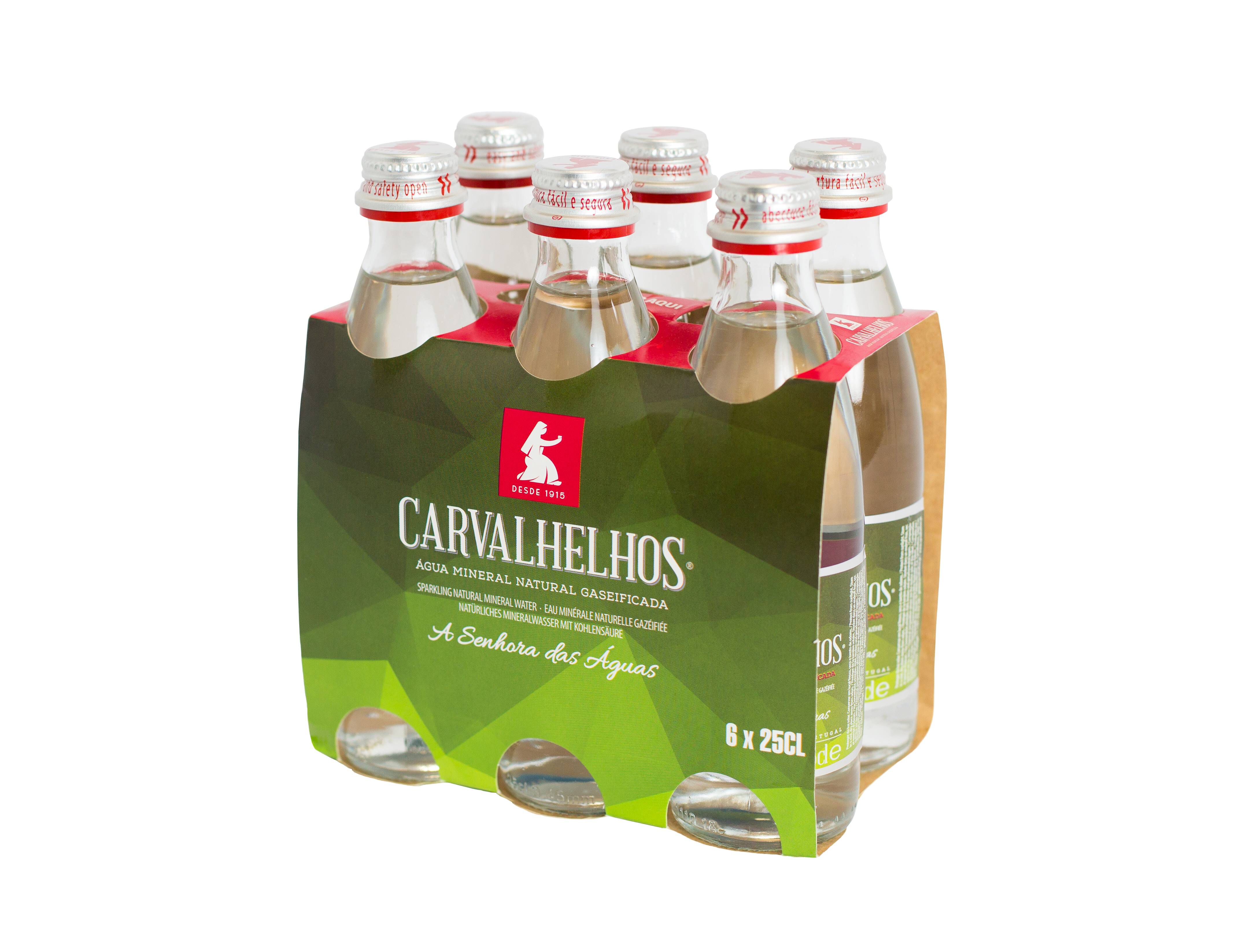 &Aacute;GUA CARVALHELHOS COM G&Aacute;S 6X0.25L image number 0